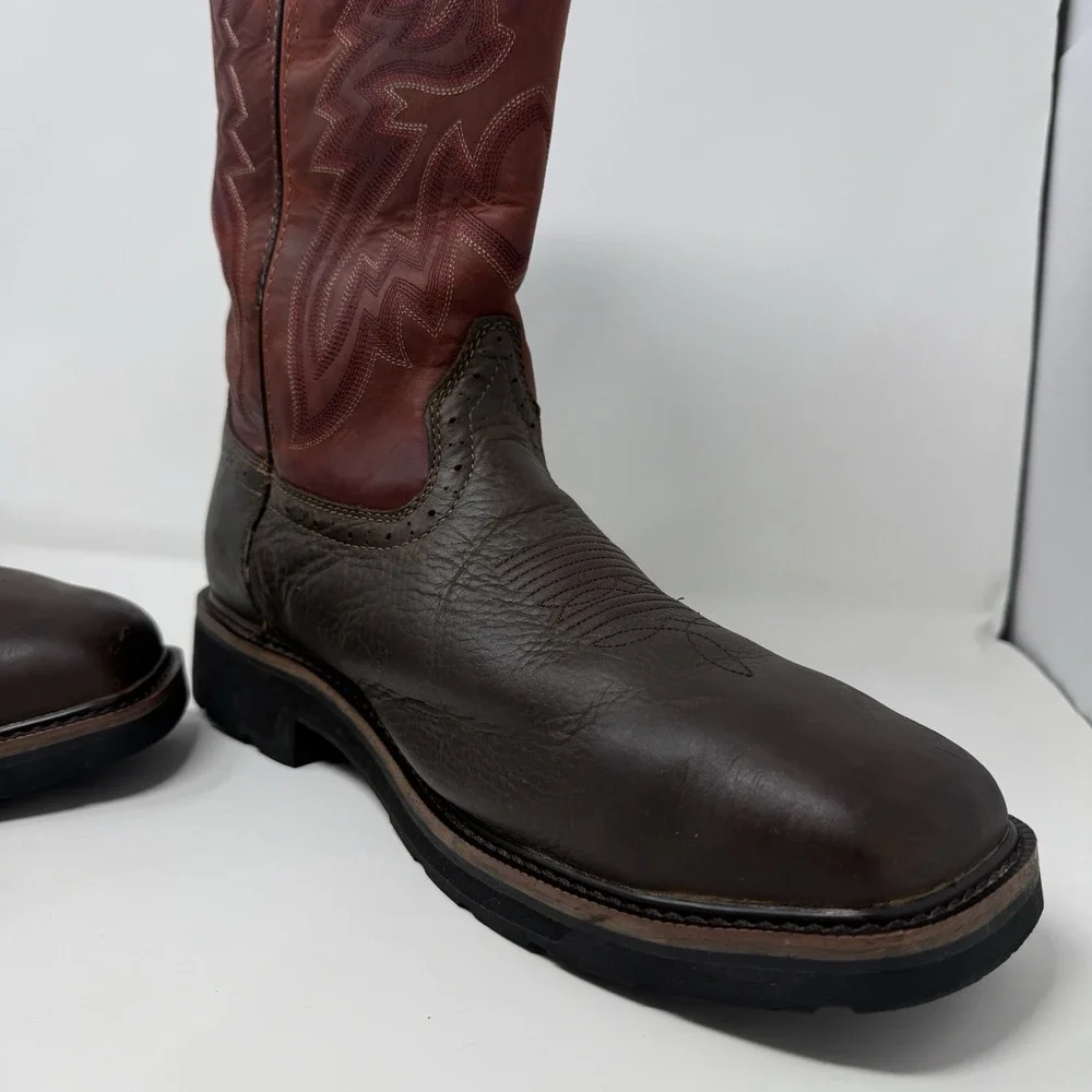 Wolverine Men Rancher Waterproof Wellington Work Boot Shoes size 13 ew steel toe